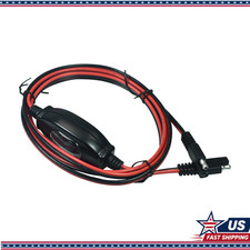 12V SAE to SAE Quick Release Adapter, 6.6FT/2M