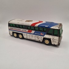 Vintage 1979 Tin Buddy L Greyhound Bus Americruiser 4950