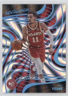 2022-23 Panini Revolution Sunburst 9/75 Trae Young #84 10k8