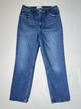 Abercrombie  Fitch Jeans Women's 31/12S The 90's Straight Ultra High Rise Denim