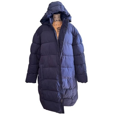 NWT Amazon Essentials Cozy Hooded Winter Warm Gorpcore Puffer Coat Blue 4XLT