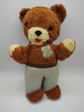 Vintage Ideal Smokey the Bear Plush USA Ranger Only You Can Prevent Forest Fires