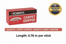 Carpet Gripper Strips / Tacks Rods Stairs Floor Carpet Cheap - Wood or Concrete