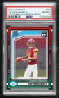 2024 Donruss Optic Preview Red & Green Prizm Jayden Daniels PSA 10 Rookie RC