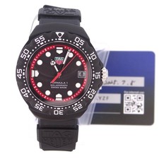 TAG Heuer WBY1114.FT8084 Formula 1 Solargraph Black/Red Dial w/ Card & Box