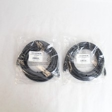 Lot of 2 Monoprice 14ft Cat6 24AWG UTP Ethern...
