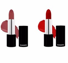 Wunder2 Must Have-Matte Lipstick Gimme Red & Better Burgundy New Unboxed X2