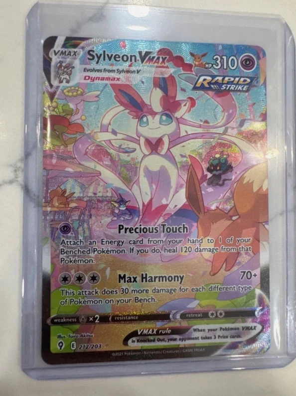 Sylveon VMAX 212/203 Evolving Skies Alt Art 2021 Pokemon