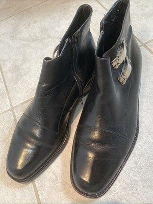 Marco Delli Ankle Boots, Men s Size 8 (made In Italy)
