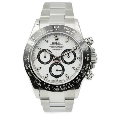 Rolex Daytona 116500LN Panda Dial Black Ceramic Bezel 40mm B&P