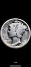 Mercury Dime 1921 AG Silver