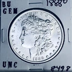 1888 O BU GEM MORGAN SILVER DOLLAR UNC MS+++ U.S. MINT RARE COIN 8498