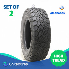 Set Of 2 Used Lt 26570r17 General Grabber Atx 121118s - 12.532 Set Of 2 Used Lt 26570r17 General Grabber Atx 121118s - 12.532