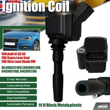 Ignition Coil Pack For AUDI A1 / VW POLO 6R Mk5 Mk6 1.0 1.4 12-On 04C905110B