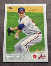 2015 Topps Series 1 Shae Simmons Snow Camo SN:78/99 #462