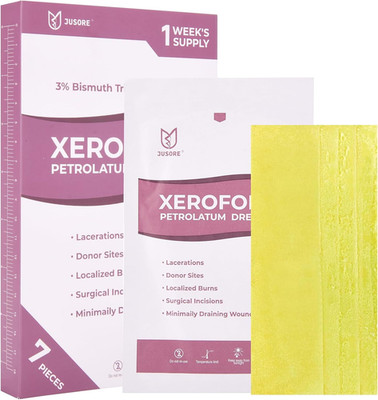 Xeroform Petrolatum Dressing - FSA-HSA, 5''X9'', Medical Non Stick Gauze Pads, Sof