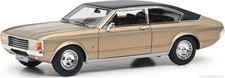 Schuco 450914300 1:43 Ford Granada Coupe Gold Diecast Model Car