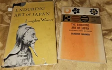 "The Enduring Art of Japan" Lot of 2 - Postcard Warner's signature Harvard/Yale
