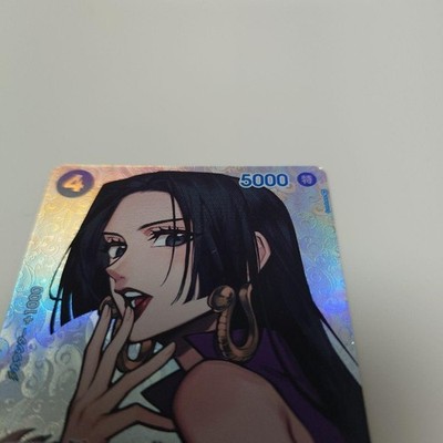 One Piece TCG Boa Hancock SR SP OP01-078 Japanese Parallel Alt Art