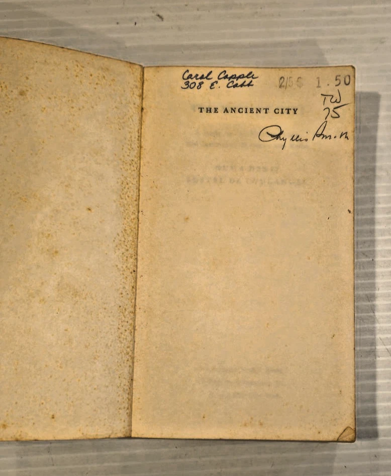 The Ancient City vintage Anchor Doubleday collectible paperback book 1956 Fustel Foto 3 de 4