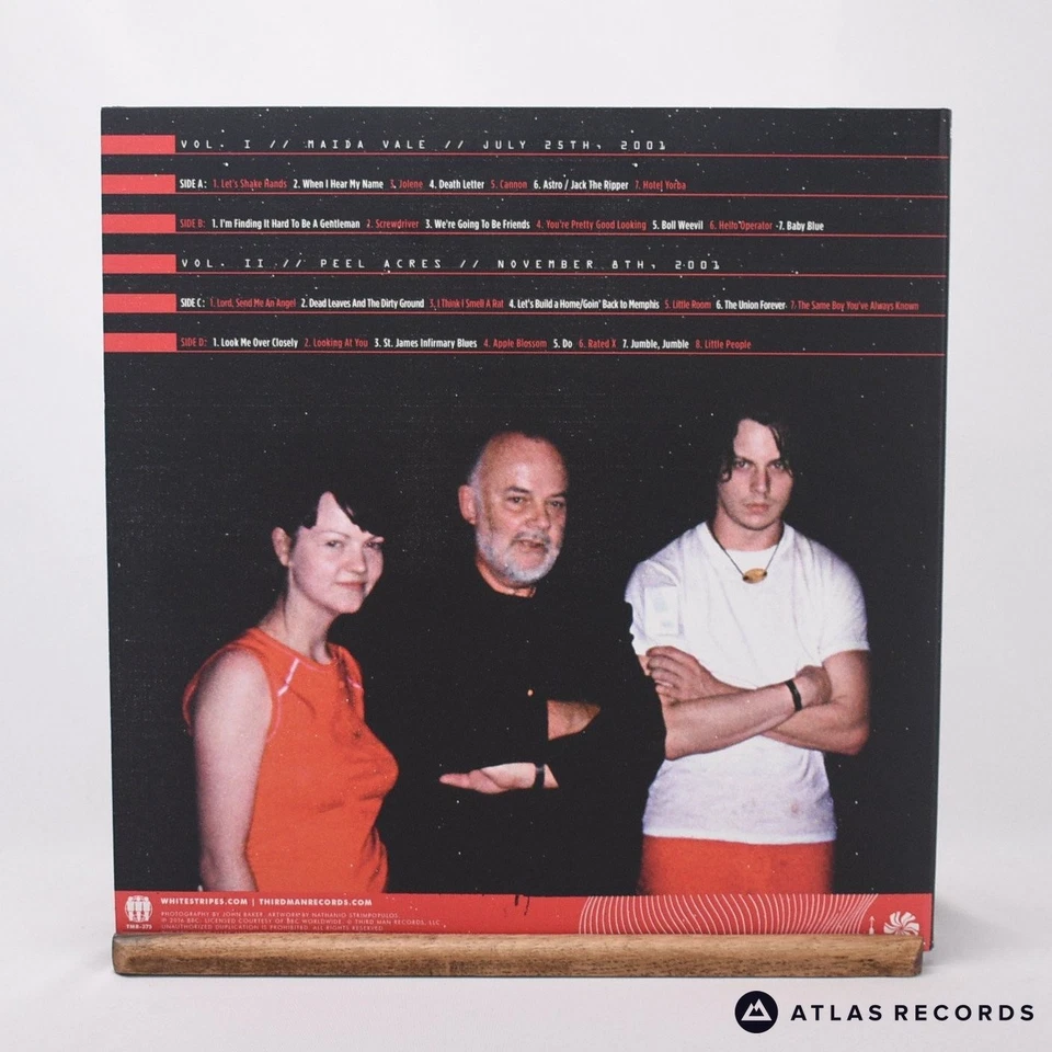 The White Stripes The Complete John Peel Sessions Double LP Vinyl Record - NM/EX Foto 4 de 4