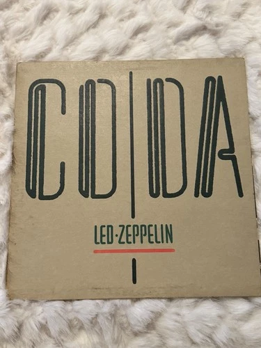 Led Zeppelin CODA LP 1982 Vinyl LP VG+ Condition Original