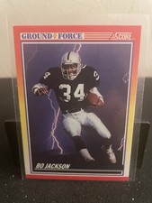 1990 Score #330 Bo Jackson Ground Force Football Card