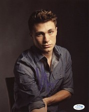 Colton Haynes Arrow Autographed Signed 8x10 Photo ACOA COA 