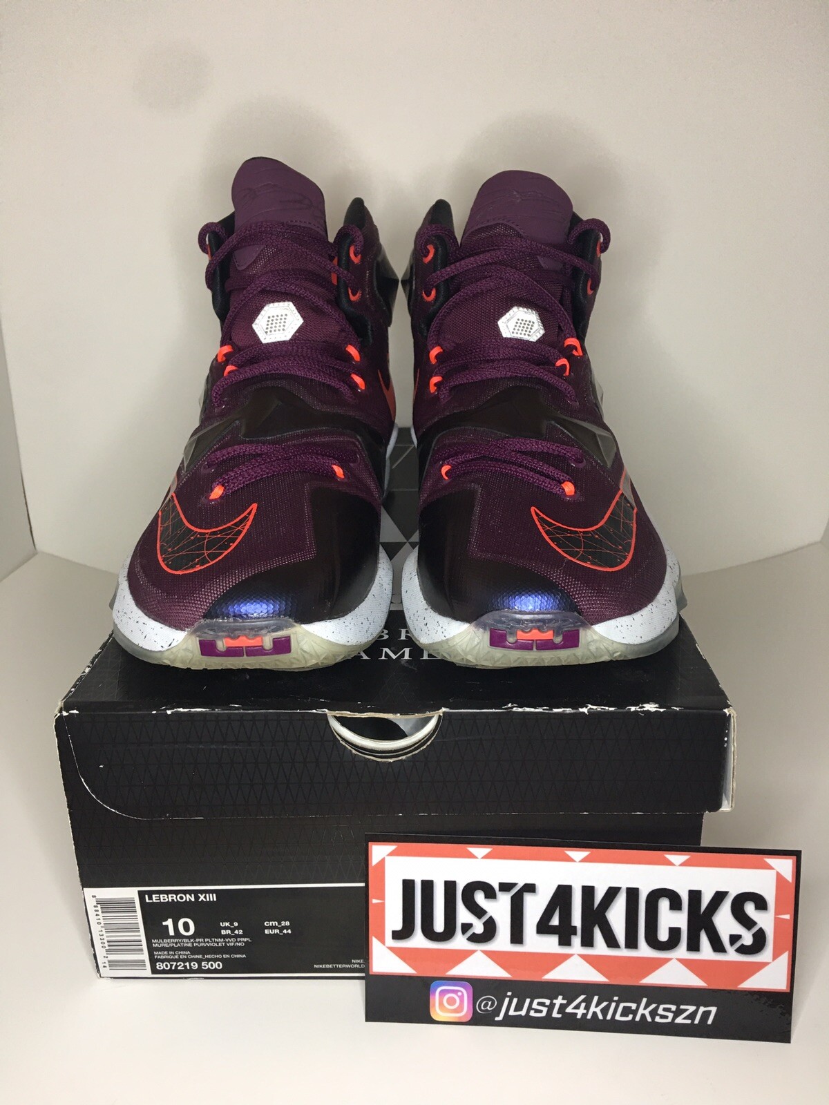 lebron 13s purple