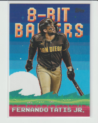 2025 Topps Series 1 Fernando Tatis Jr. 8-Bit Players Insert Card