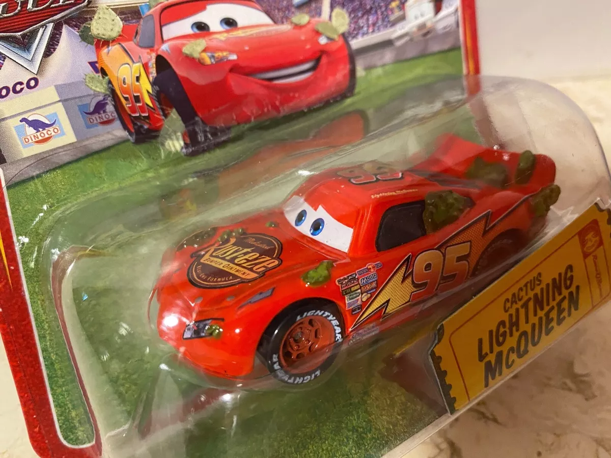 Disney Cars Series 3 Cactus Lightning McQueen Diecast Car