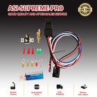 Thermo Radiator Fan Sensor Temp Controller Switch 12V Wiring Relay Kit ASI