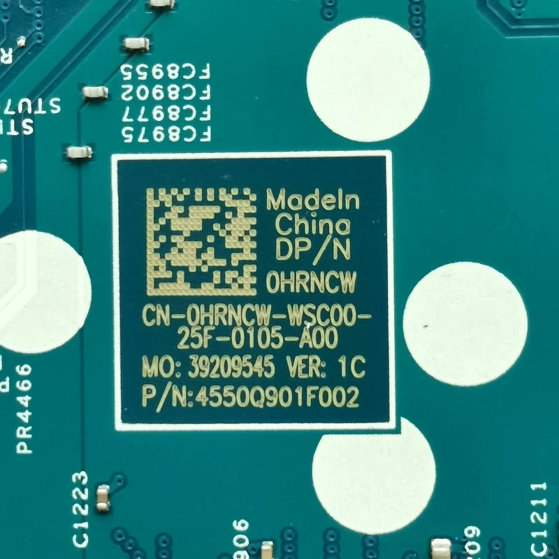 For Dell Vostro 5620 i7-1260P Laptop Motherboard 213097-1 0HRNCW 5