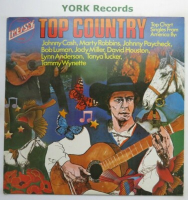 TOP COUNTRY - Various - Excellent Condition LP Record Embassy EMB 31024