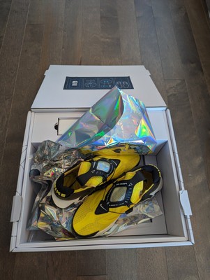 Size 5.5 - Nike Adapt Huarache Opti Yellow 2019 - BV6397-710 | eBay