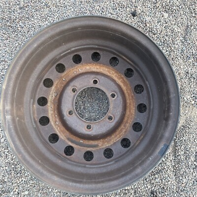 STEEL WHEEL;J 16'' x 7'' JJ, CMC1 01 HM. 16 HOLE 6 STUD/LUG; 5.5