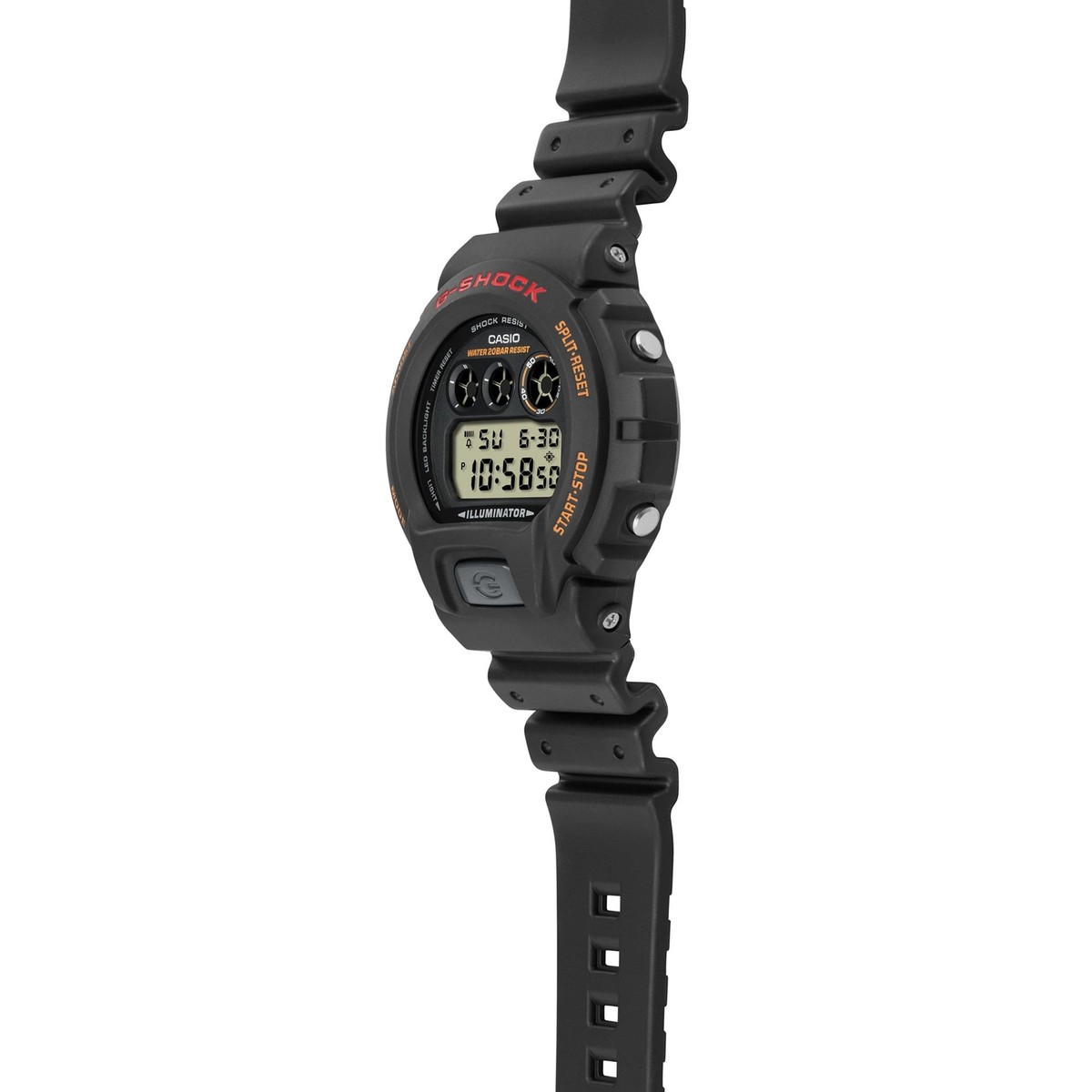 CASIO G-SHOCK DW-6900UB-9JF ILLUMINATOR Digital Watch Black 50mm 