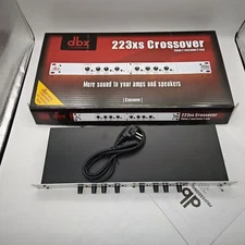 NEW DBX By Harman 223xs Crossover Stereo 2-Way / Mono 3-Way in Box w/ Manual