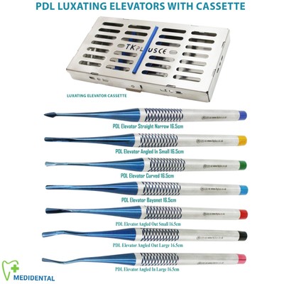 Blau Wurzelheber PDL Implantologie with Cassette Micro Surgery Neu