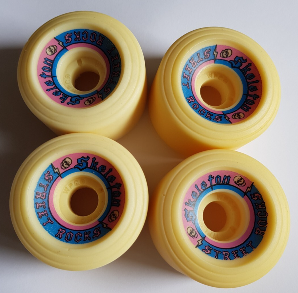 SKELETON - 60mm Street Rocks - Original '80s Skateboard Wheels