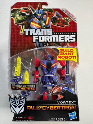 Transformers Generations Fall of Cybertron FOC Deluxe Class Vortex 2012 NOSC