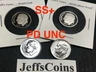 2020 P D S S UNC US MINT SET Dime Roosevelt 99.9% SILVER & CLAD PROOF 10¢ PDSS 4