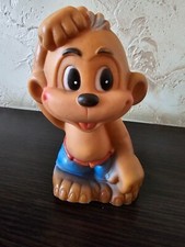 vintage Soviet rubber toy, Monkey, USSR