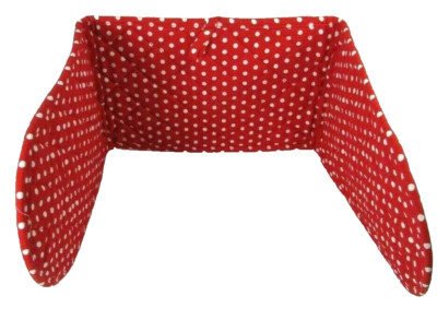 Home-X Red and White Polka Dot Pattern Double Oven Glove New In Package