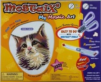 Mostaix Red Ribbon Series Kitten Mosaic Art Set Mostaix Red Ribbon Series Kitten Mosaic Art Set