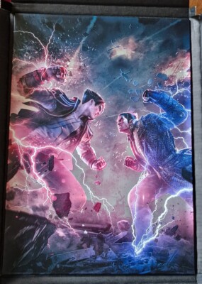 Tekken Jin vs Kazuya Limited Edition Displate 103/1000