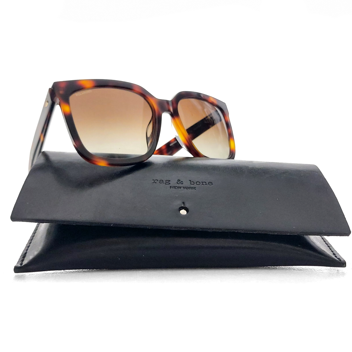 Rag & Bone RNB 1018/S Brown Polarized Square Havana Sunglasses 61KYX6v9ymL._AC_UY1000_.jpg main image 4
