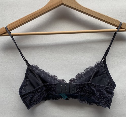 Coobie Size Small Charcoal Grey Bralette Wireless M12 - Picture 5 of 8
