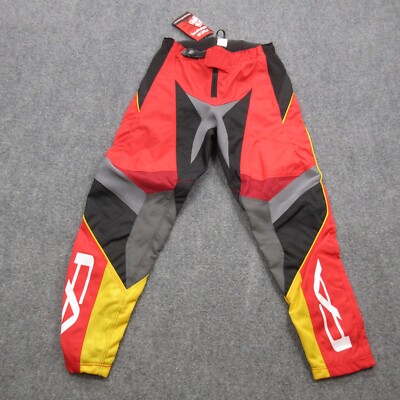 Free Agent Pants Mens 28 Nylon Team Racing BMX Biking Freestyle Motorcycle Moto