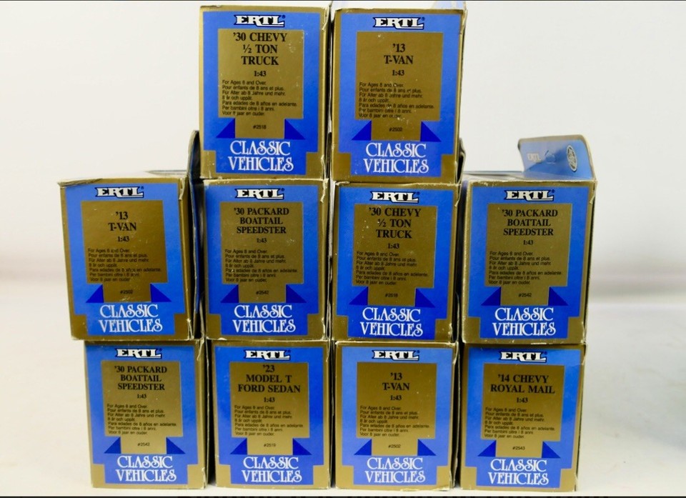 Ertl 143 Scale Diecast Model Vehicles X10 eBay